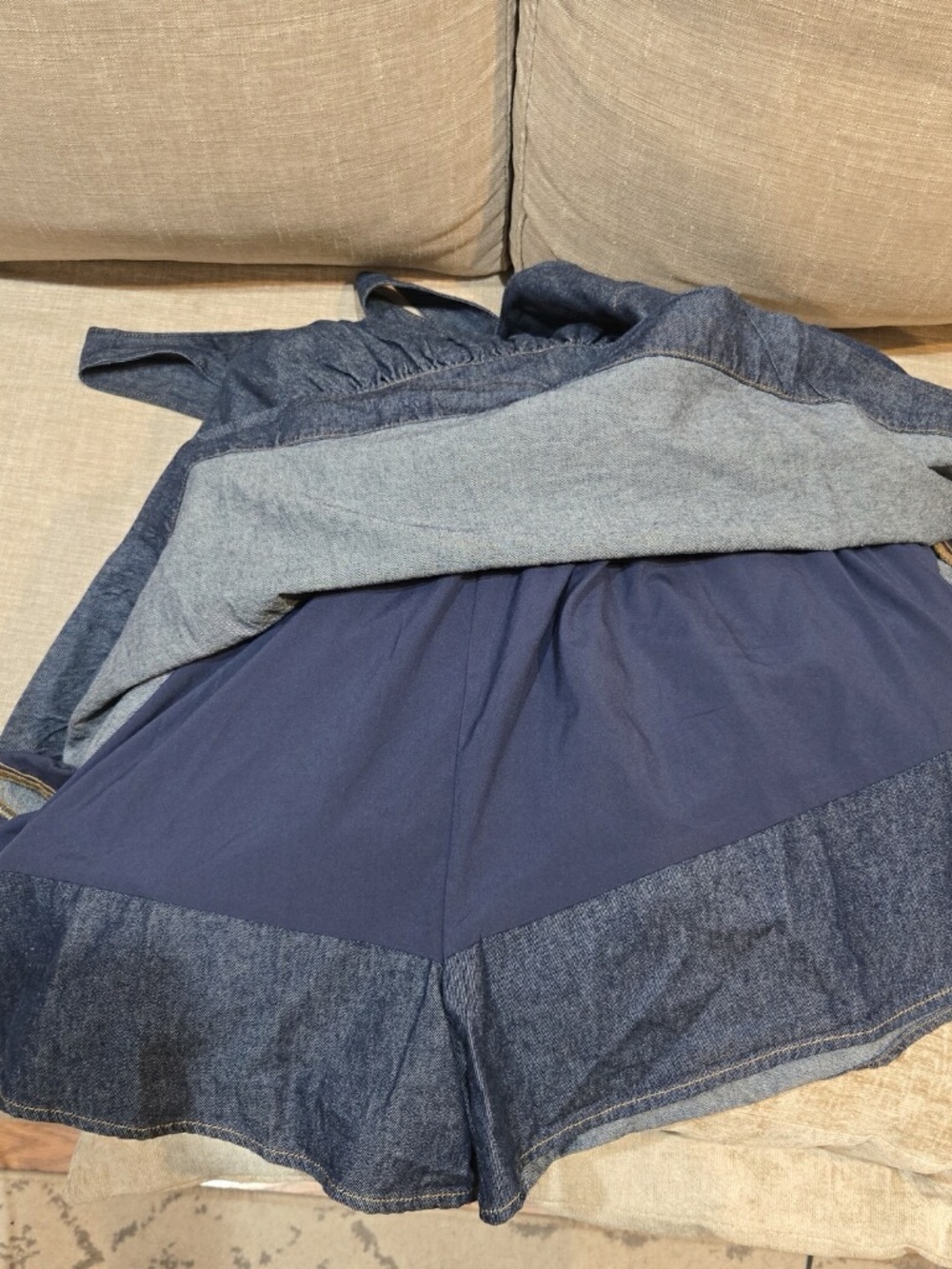 Altar'd State Denim Blue Mini Dress - Picture 7 of 7